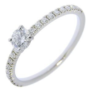 CARTIER Silver Diamond Ring